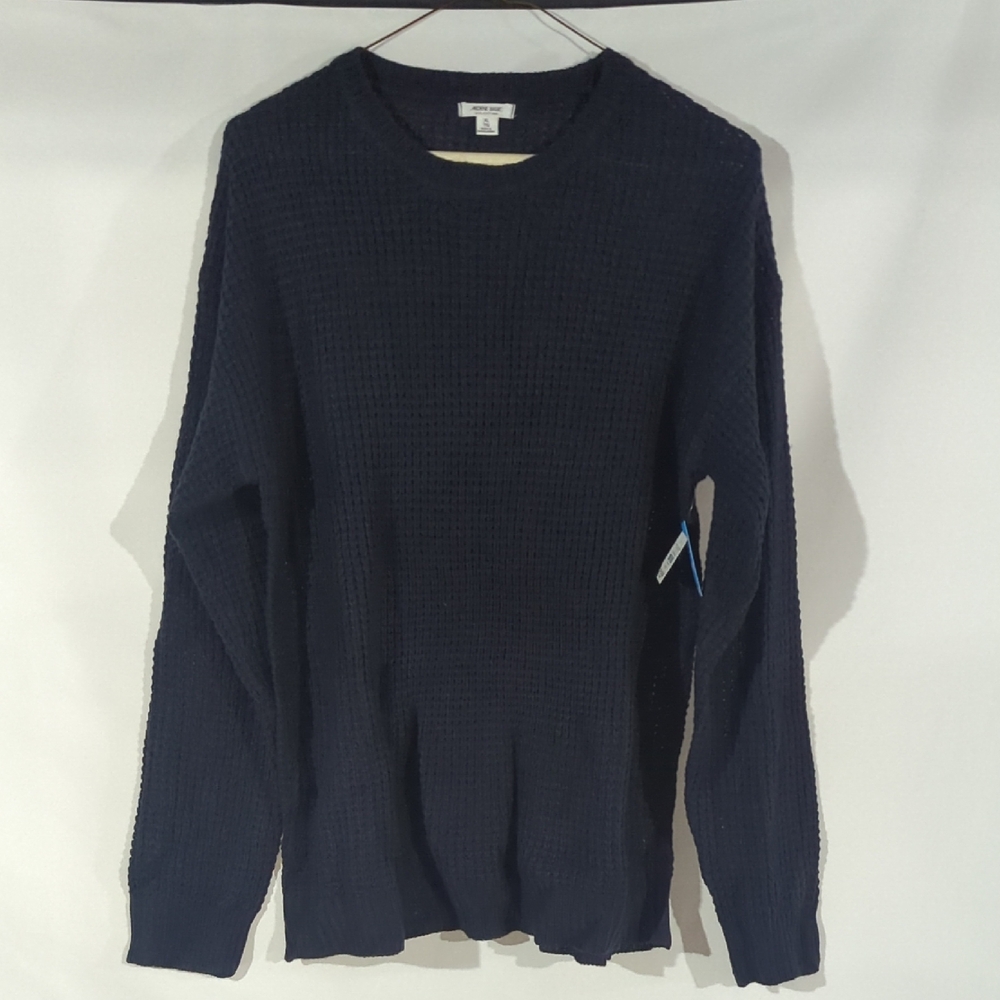 Ardene Women's Navy Crewneck Sweater